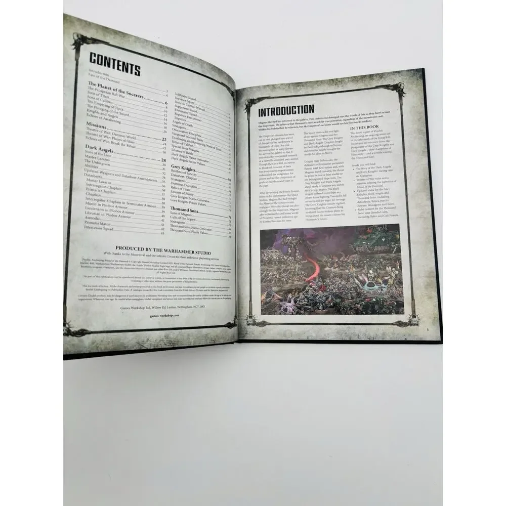 Psychic Awakening - Ritual of the Damned - Warhammer 40K Games Workshop VG Cond